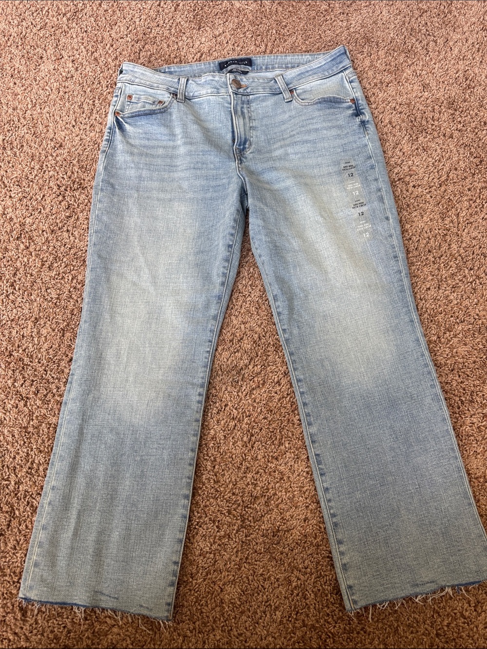 Aeropostale Light Blue Flare Jeans - Wide Leg